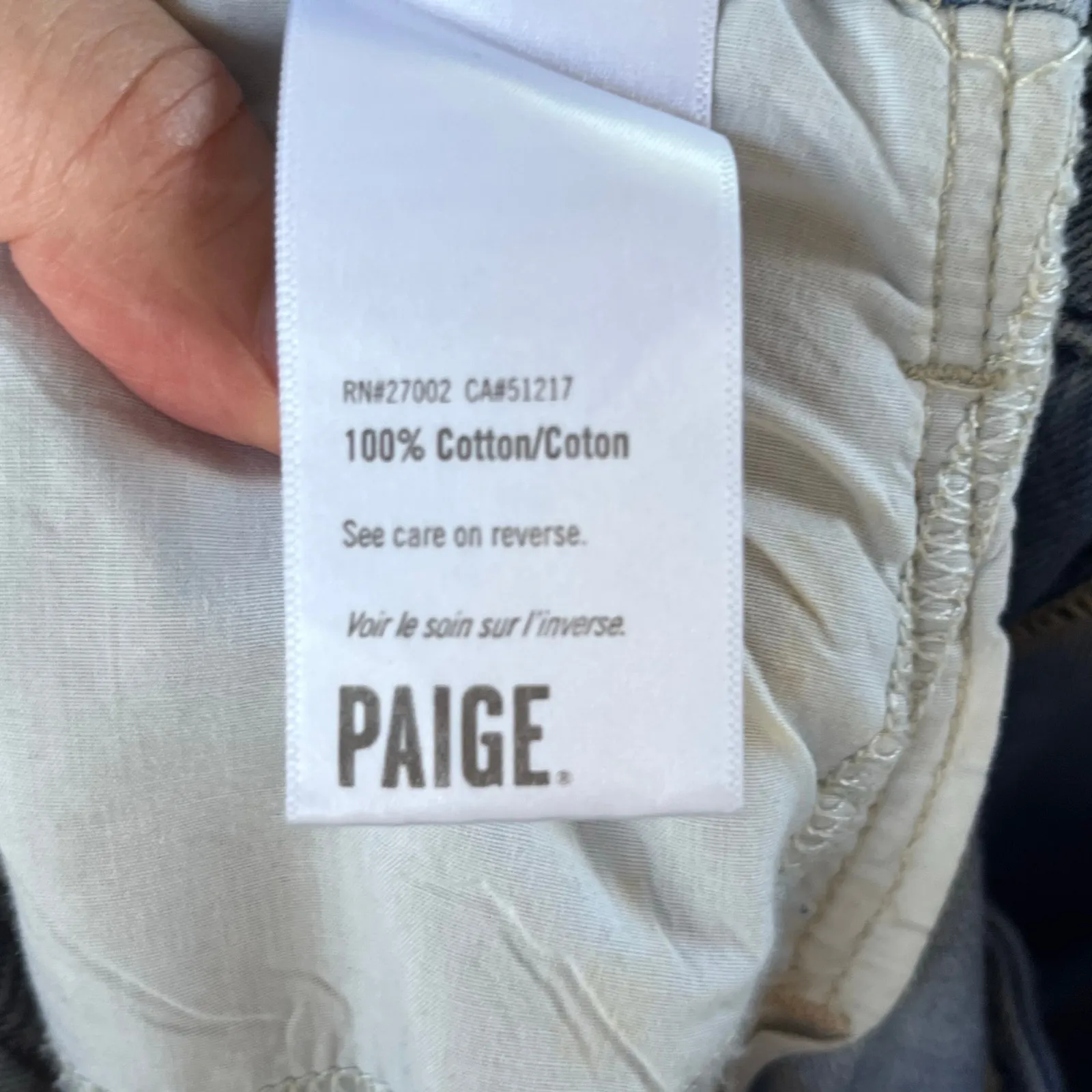 Paige Women's Light Wash Paperbag Waist Belted Crop Jeans Size 27 - Image 7