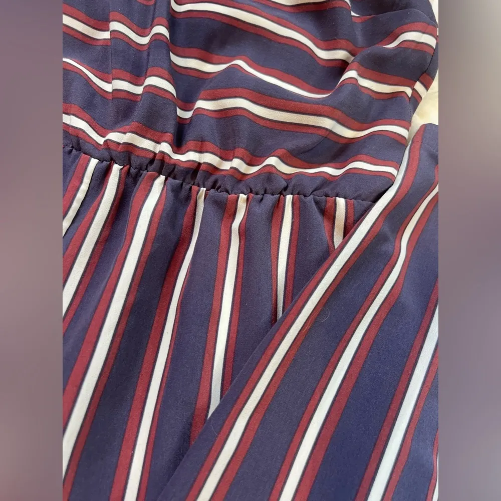 Express Multicolor Striped Jumpsuit Sz S/P - Image 7