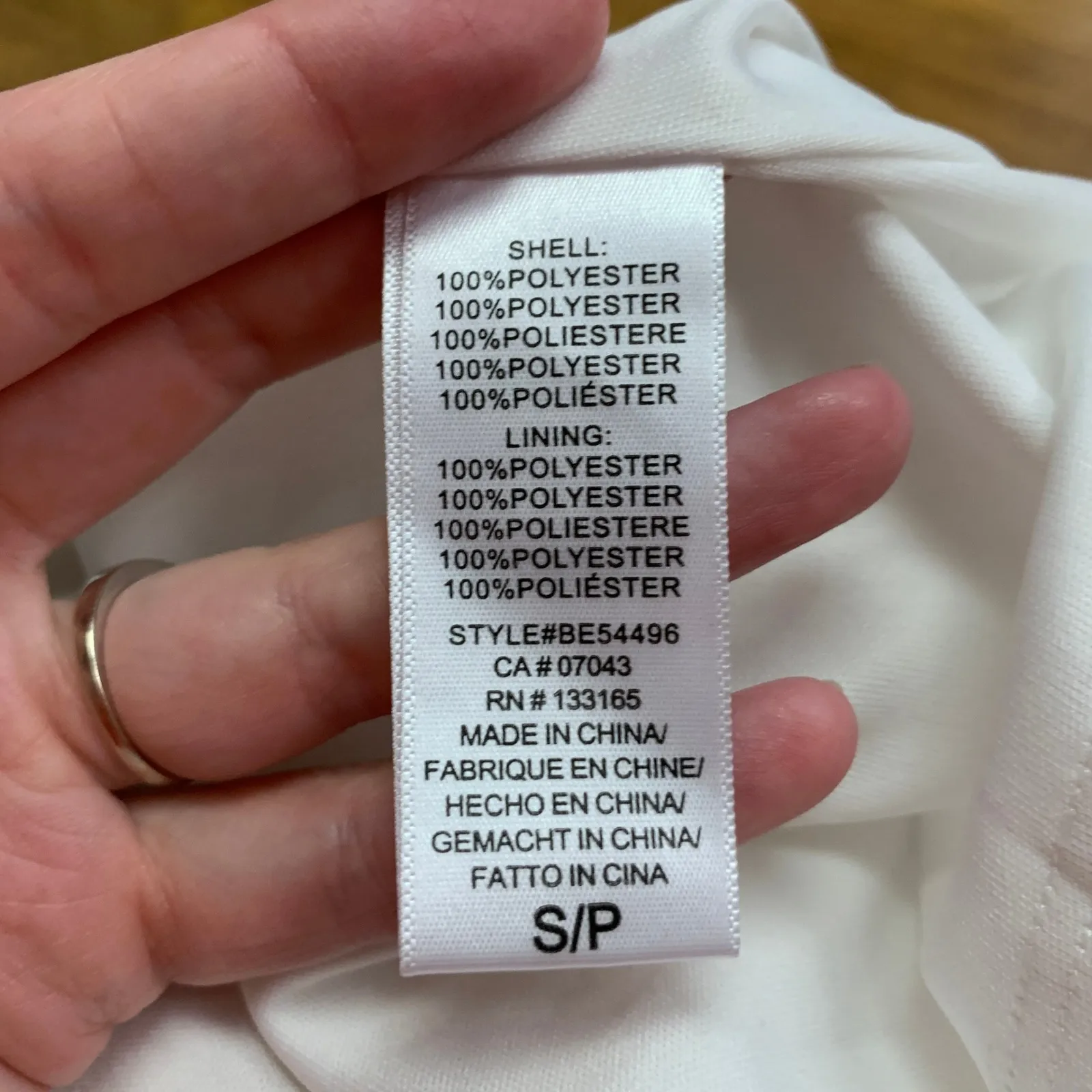 Altar'd‎ State Gingham Smocked Tiered Sundress Tie Strap Pink White Women Size S - Image 7