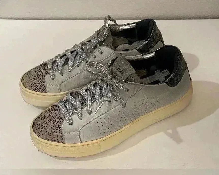 Thea Platform Leopard Sneakers Size 39, US 8.5-9. - Image 2