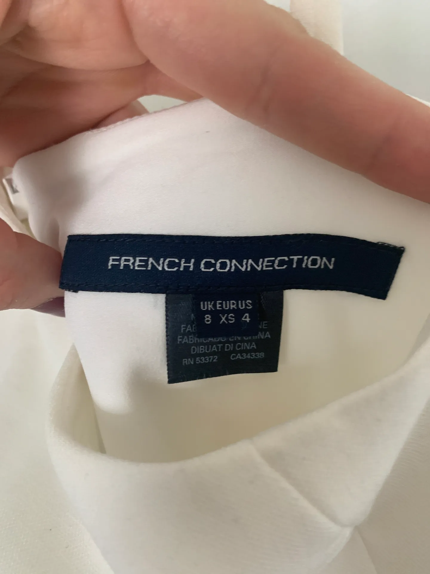 White Cocktail Dress - Image 5