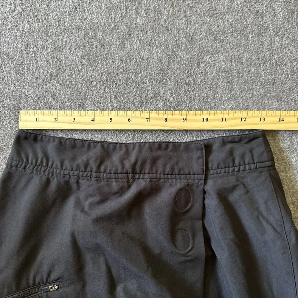 REI Women’s Wrap Skort Size 2 Skirt 50+ UPF Outdoor Hiking Sports Black - Image 6
