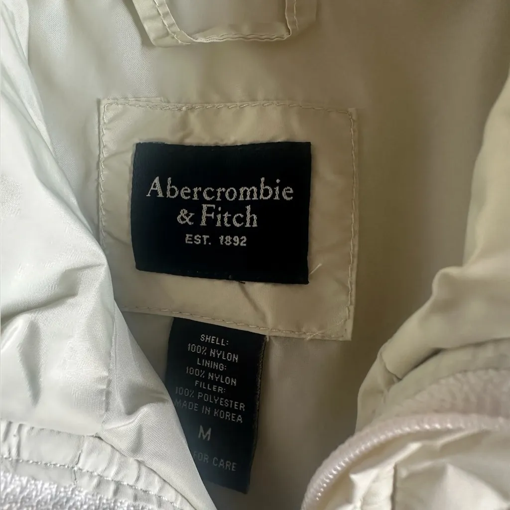 Abercrombie and Fitch retro bomber‎ jacket - Image 5