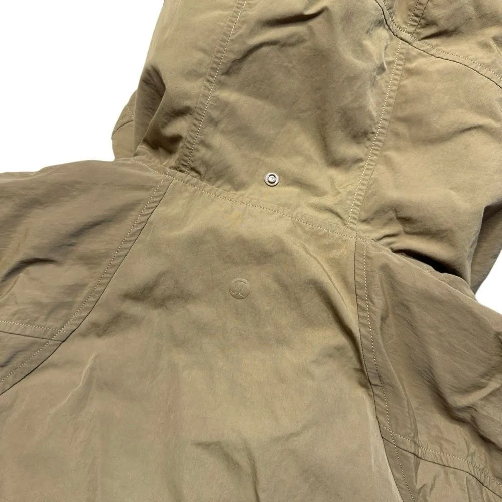 Lululemon Always Effortless Jacket Frontier Brown Size 6 - Image 7