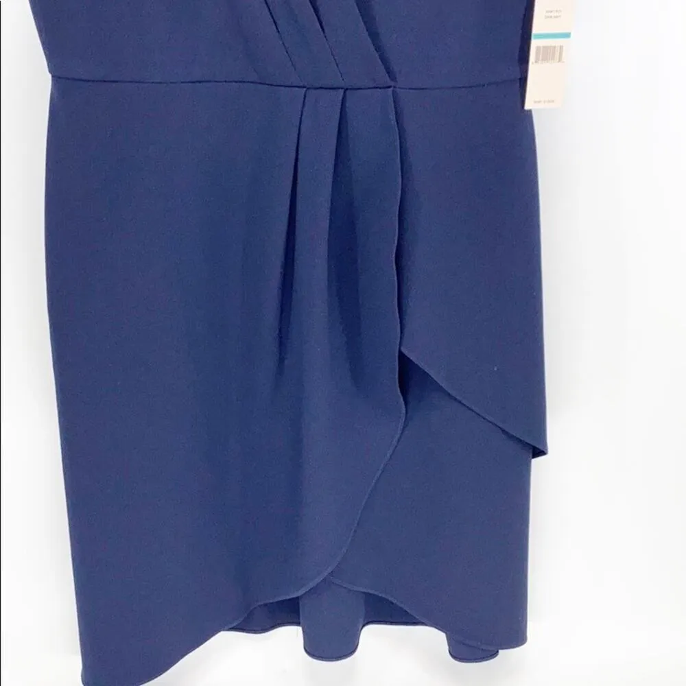 Nanette Lepore dark navy dress graduation wedding special occasion sz 16 - Image 3