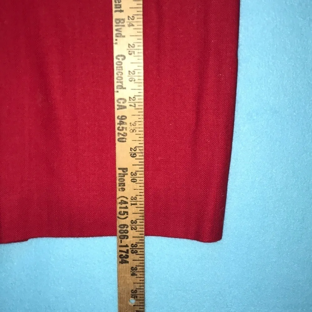 𝅺CHRISTIAN DIOR Rare pleated wool skirt 1964 excellent condition vintage size 8 - Image 7