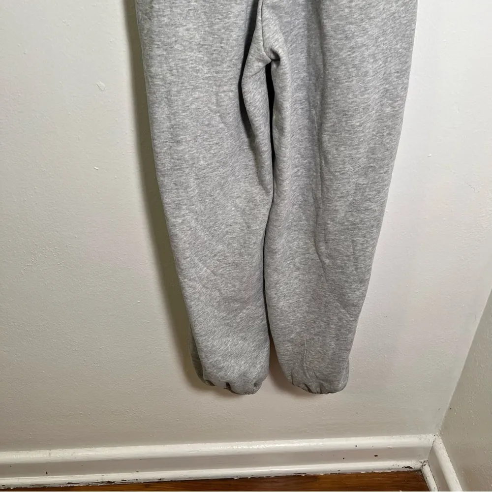 Romie Jogger Sweatpants Light Gray Pearl Studded - Image 8