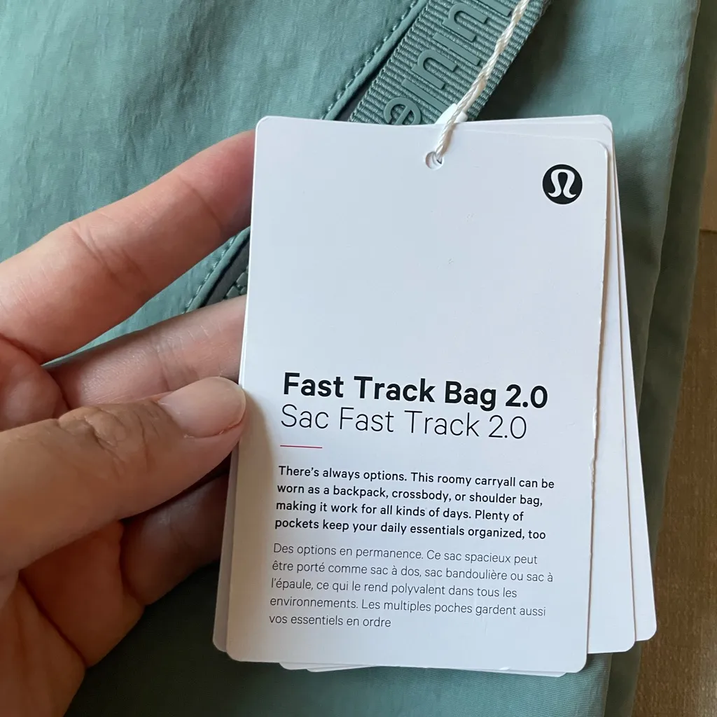 Lululemon Fast Track Bag 2.0 9L - Crater Blue - Image 6