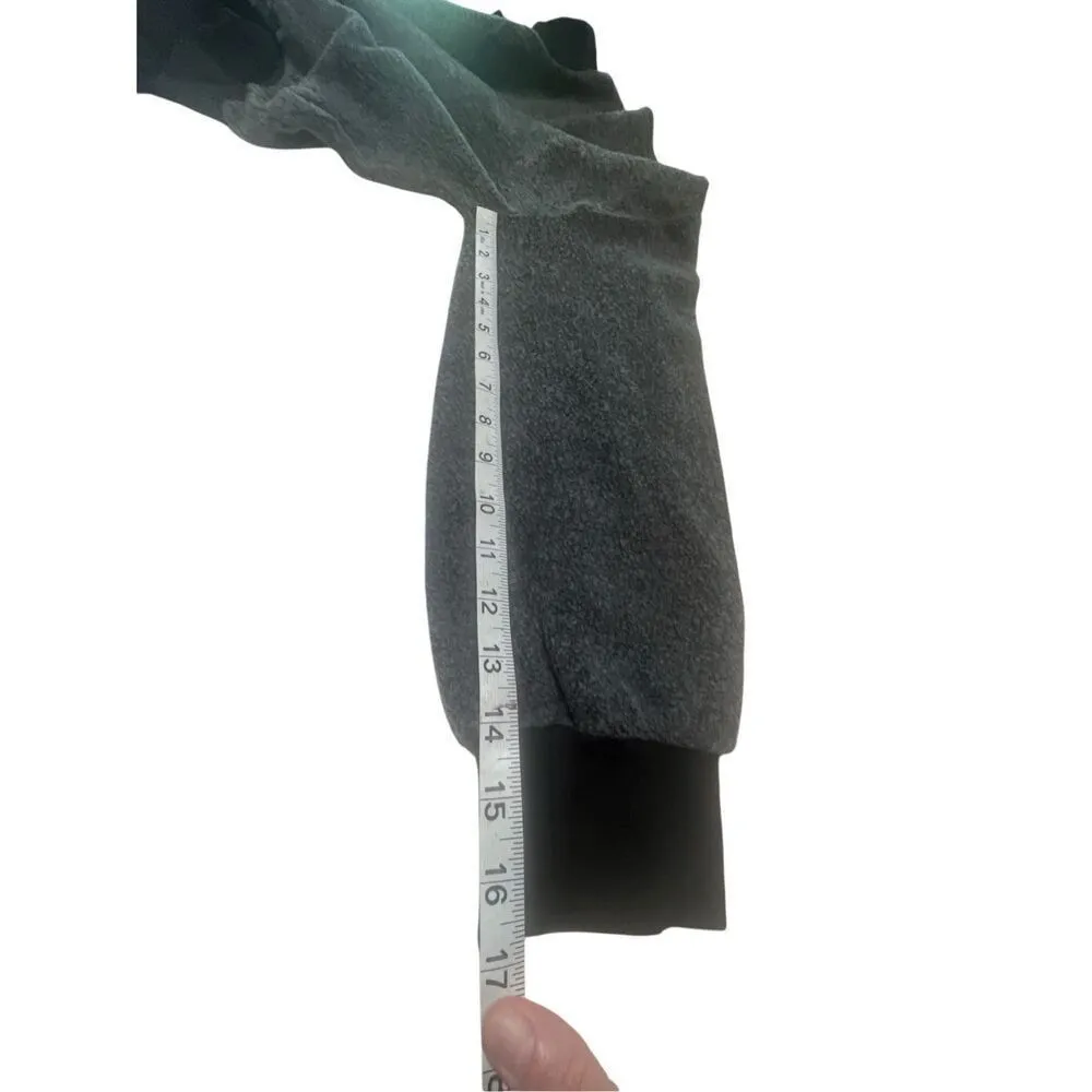 Project Social T Women's Let's Get Cozy Fleece Sweatshirt Gray Black Sz S (2-4) - Image 8