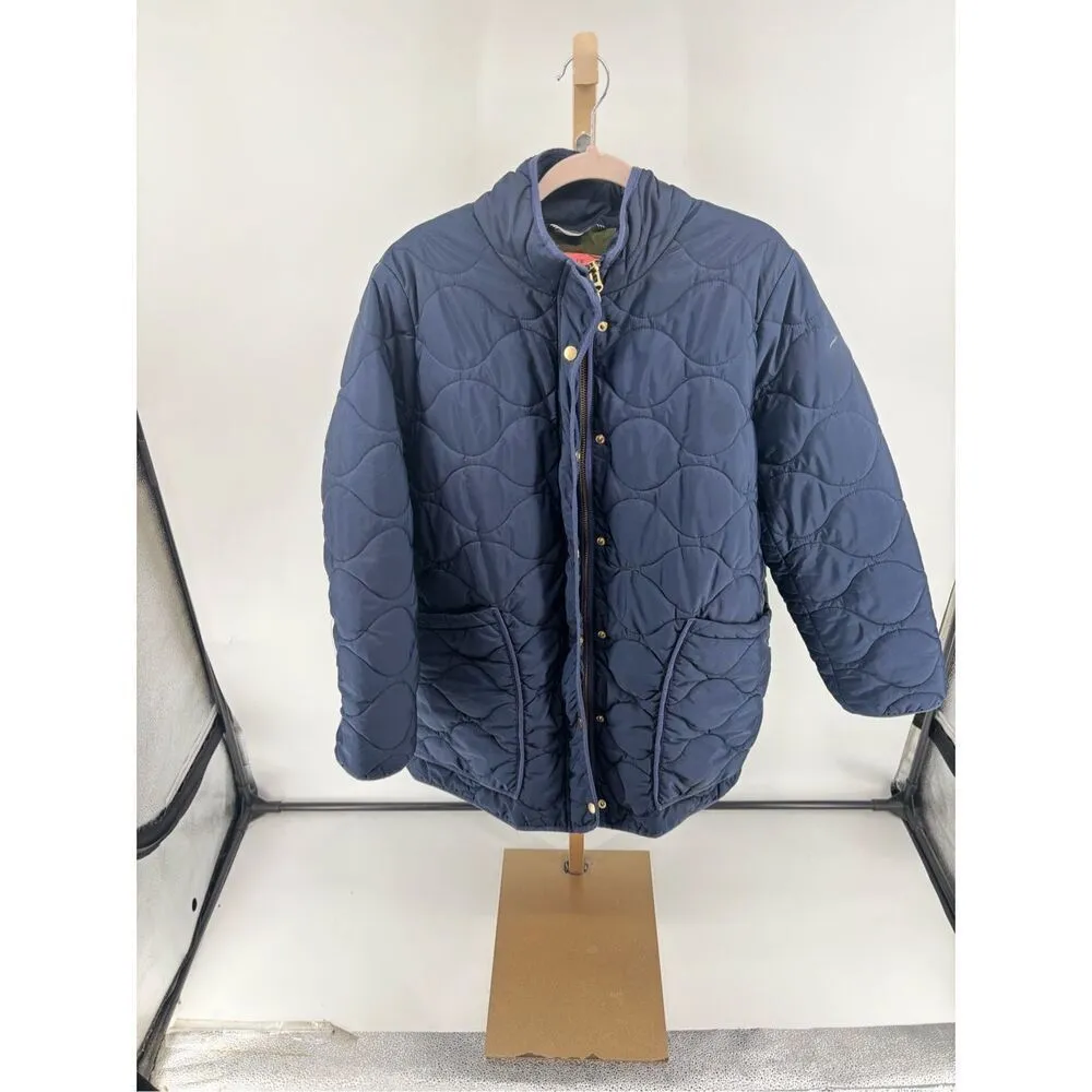 J. Crew Womens Navy Primaloft Insulated Quilted Signature Puffer Jacket Size 3X - Image 13