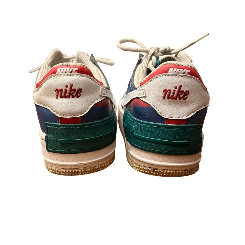 Nike Air Force 1 Shadow Mystic Navy Low Top Multi Sz 8 - Image 7