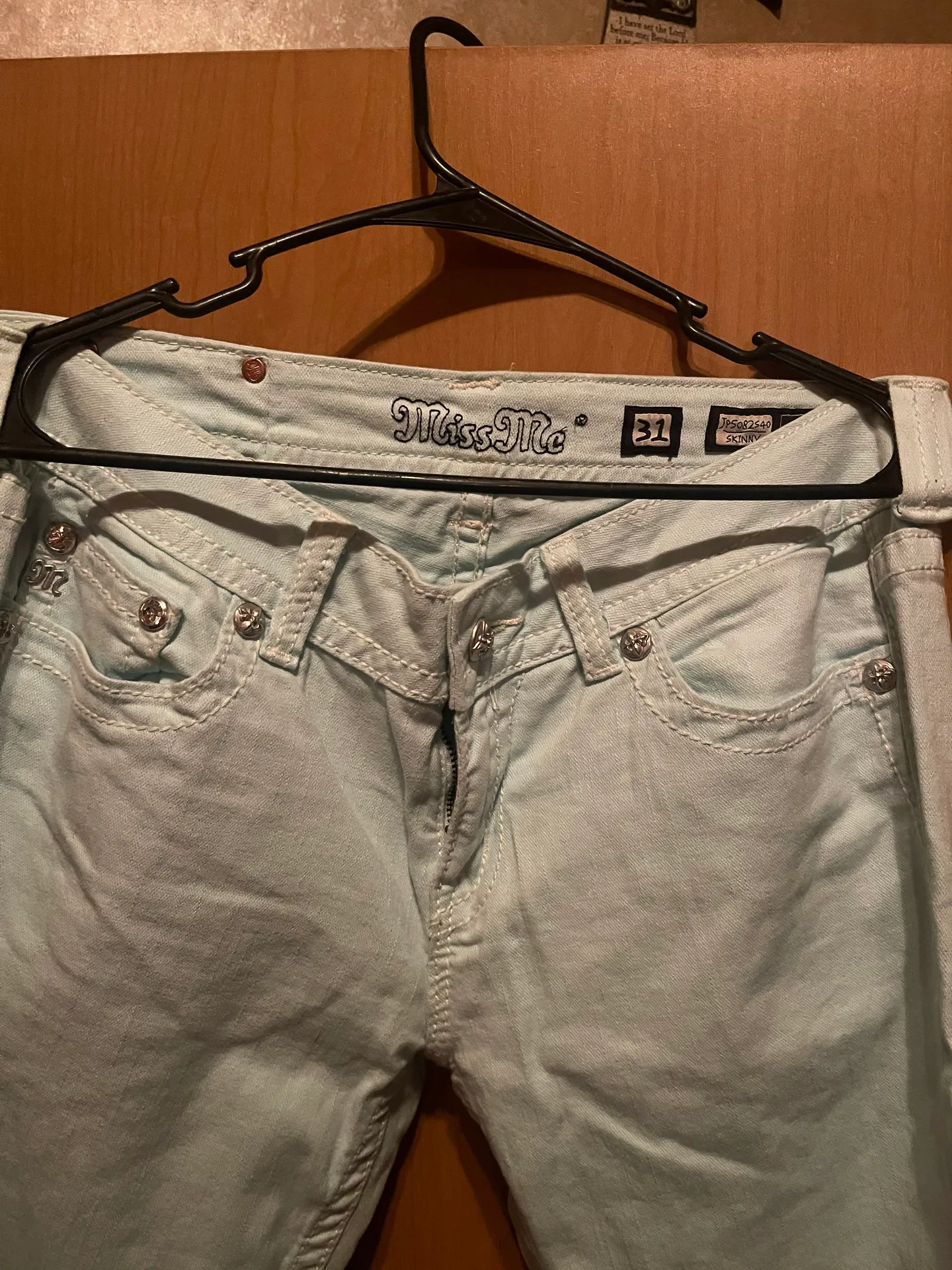 Miss Me Angel Wing Bootcut Jeans - Image 3