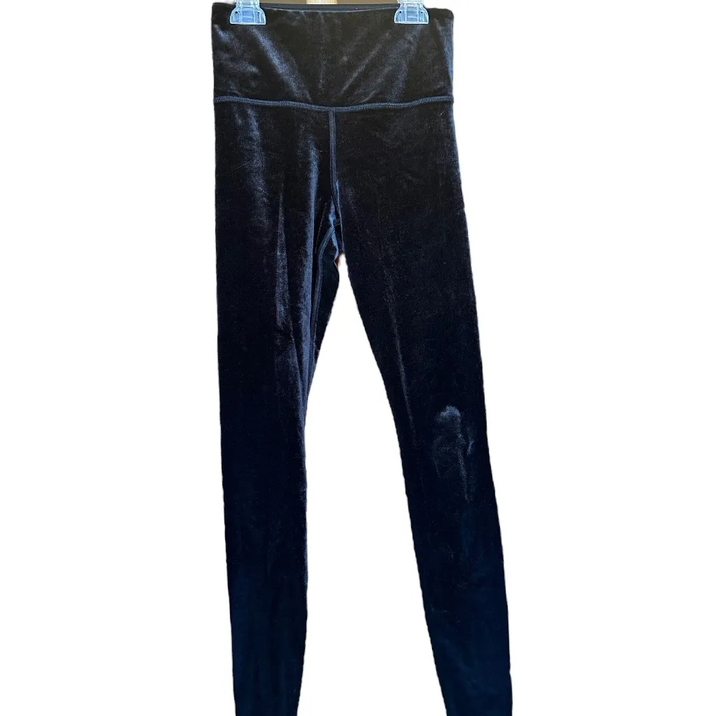 Athleta Black Velvet‎ Elation Ultra High Rise Tights Leggings Sz XS - Image 3