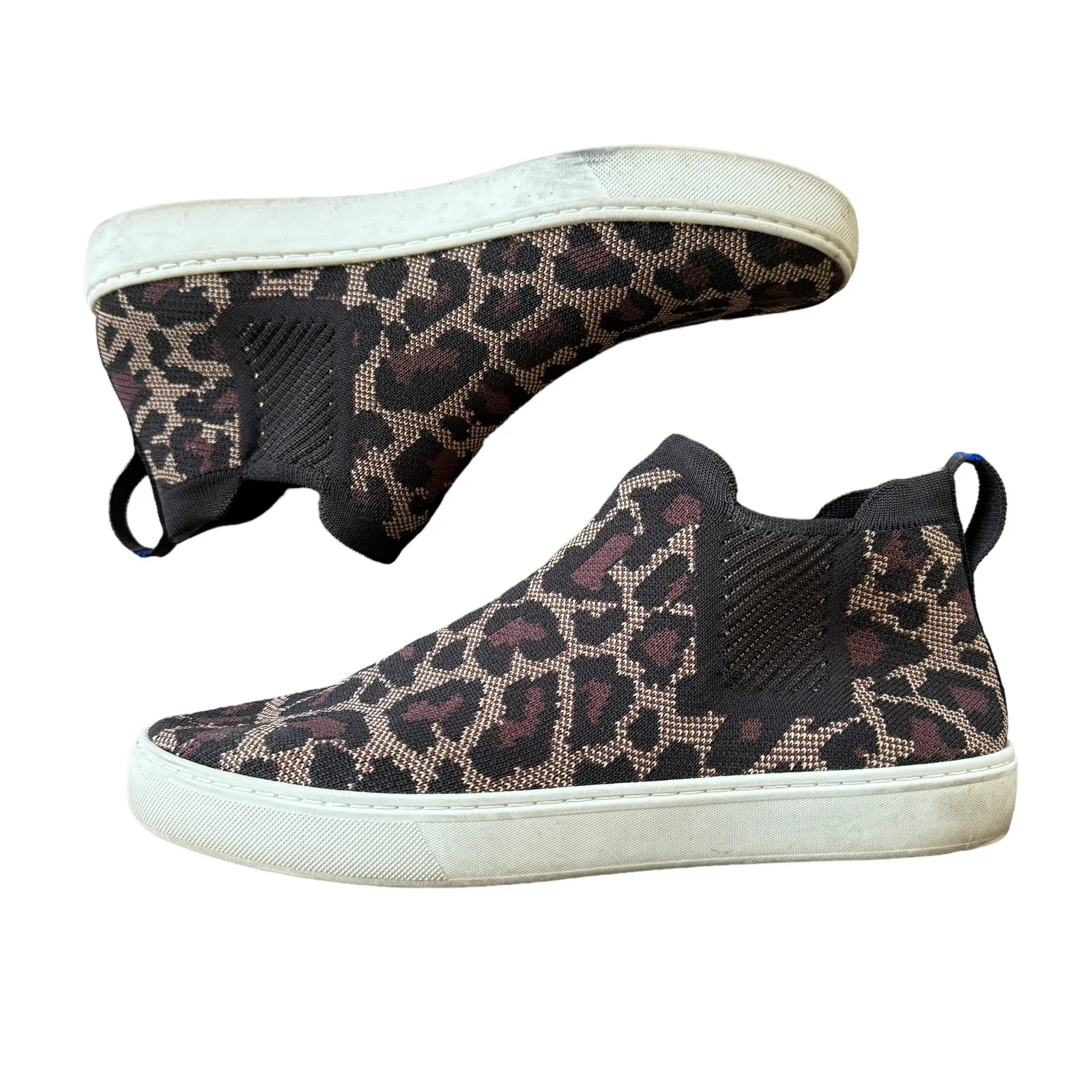Rothy's Leopard Chelsea Ankle Sneakers - Image 3