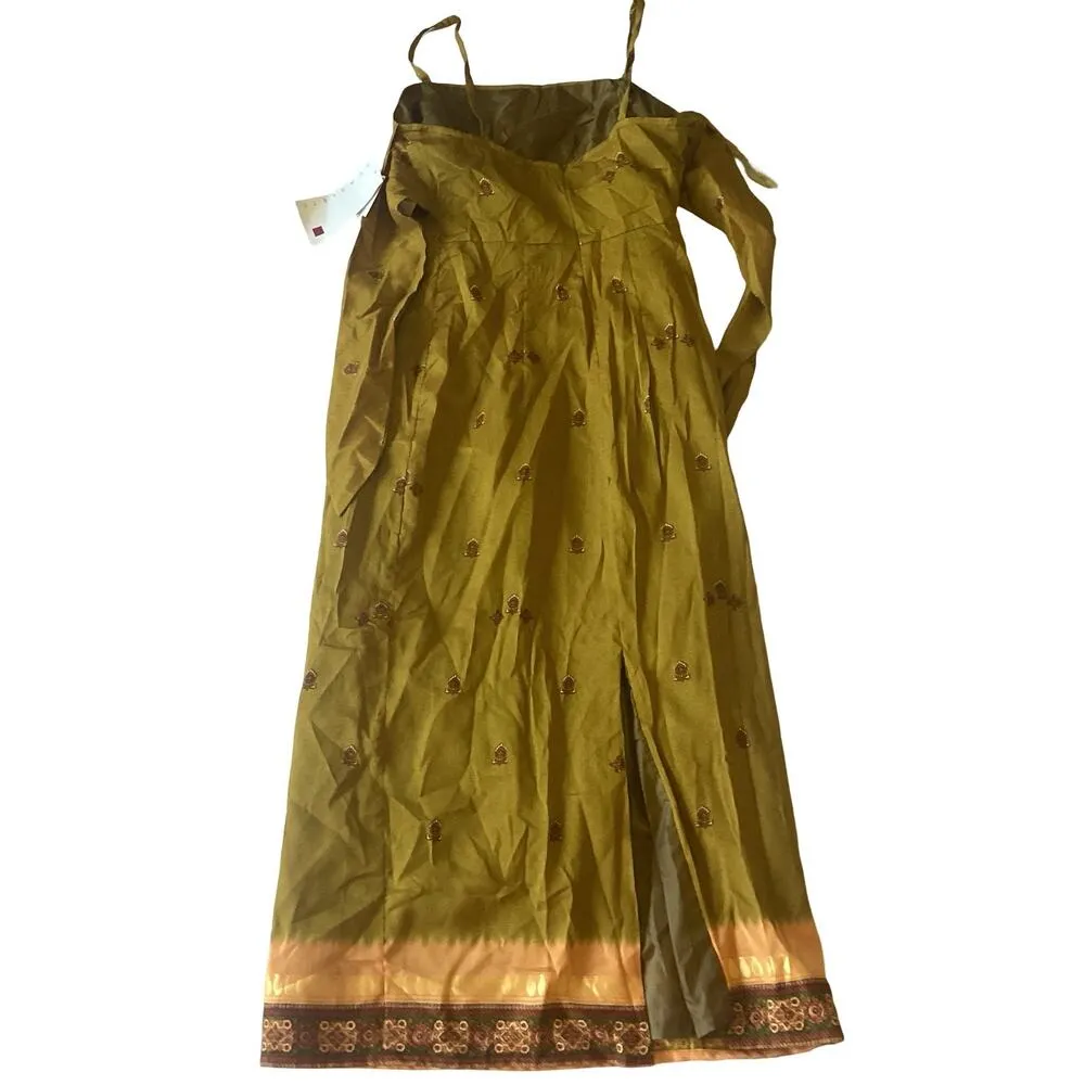 Olive Green Maxi Dress - Image 8