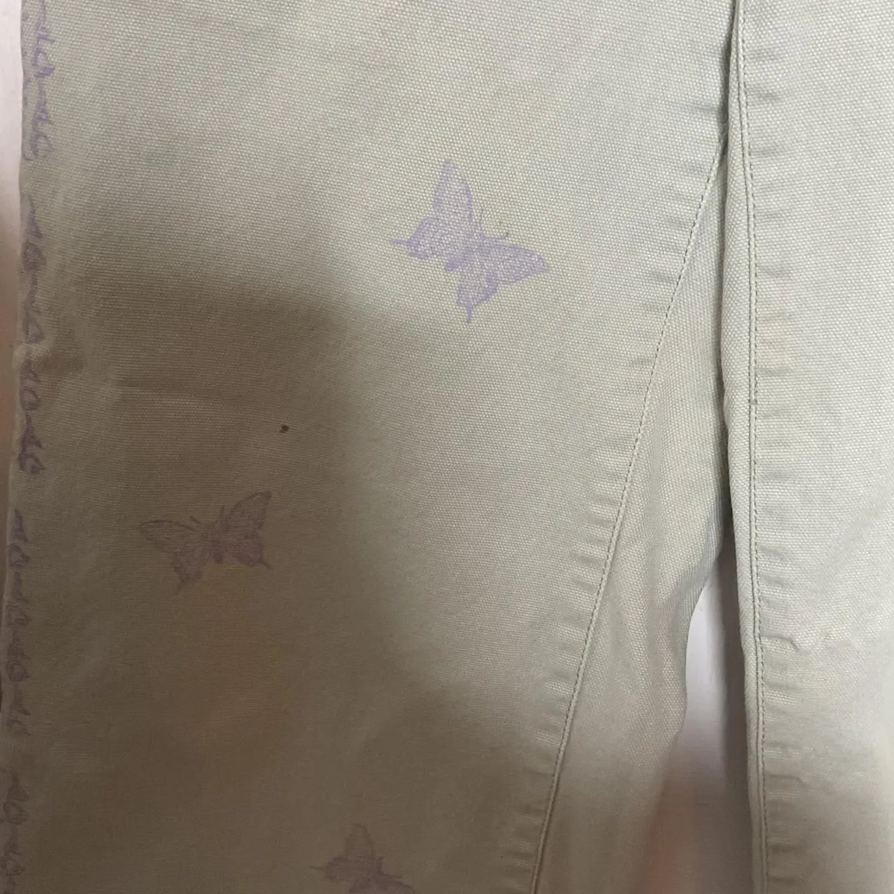 Madewell Emmett Wide-Leg Crop Pants in Sea Haze DIY Size 28 - Image 6