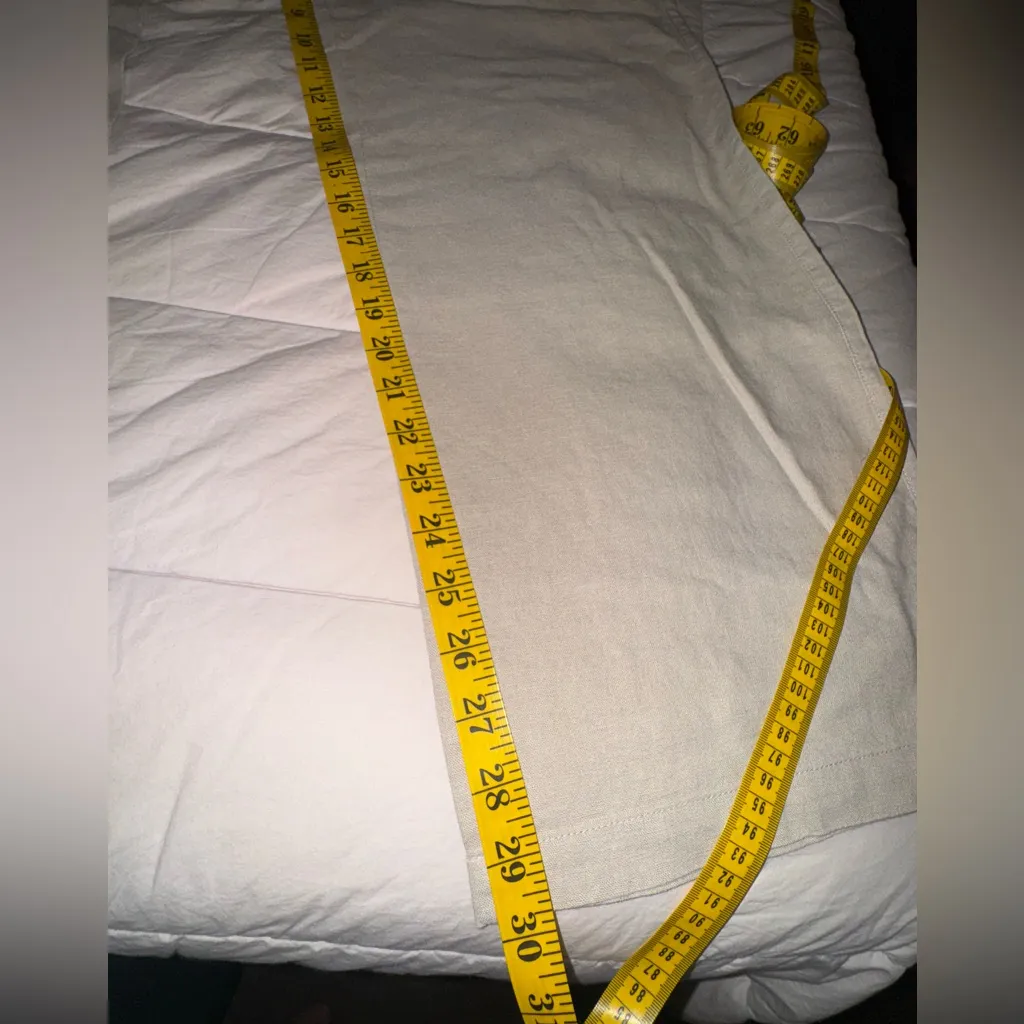 GAP Women's Tan Wide Leg Pants - Image 7