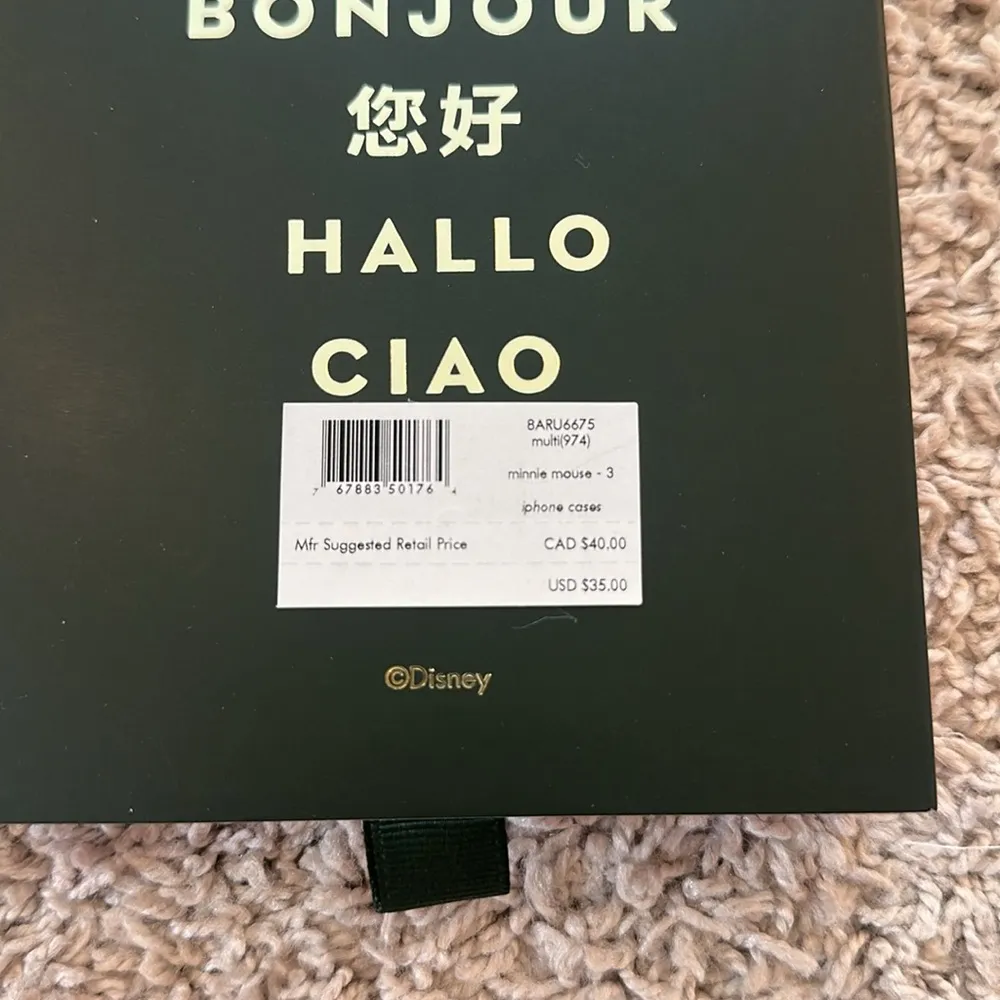 NIB Kate Spade Minnie Mouse phone case Sz IPhone 11 - Image 3