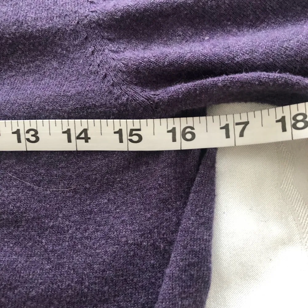 Mossimo Long Sleeve Crewneck Pullover Sweater Purple M Size M - Image 5