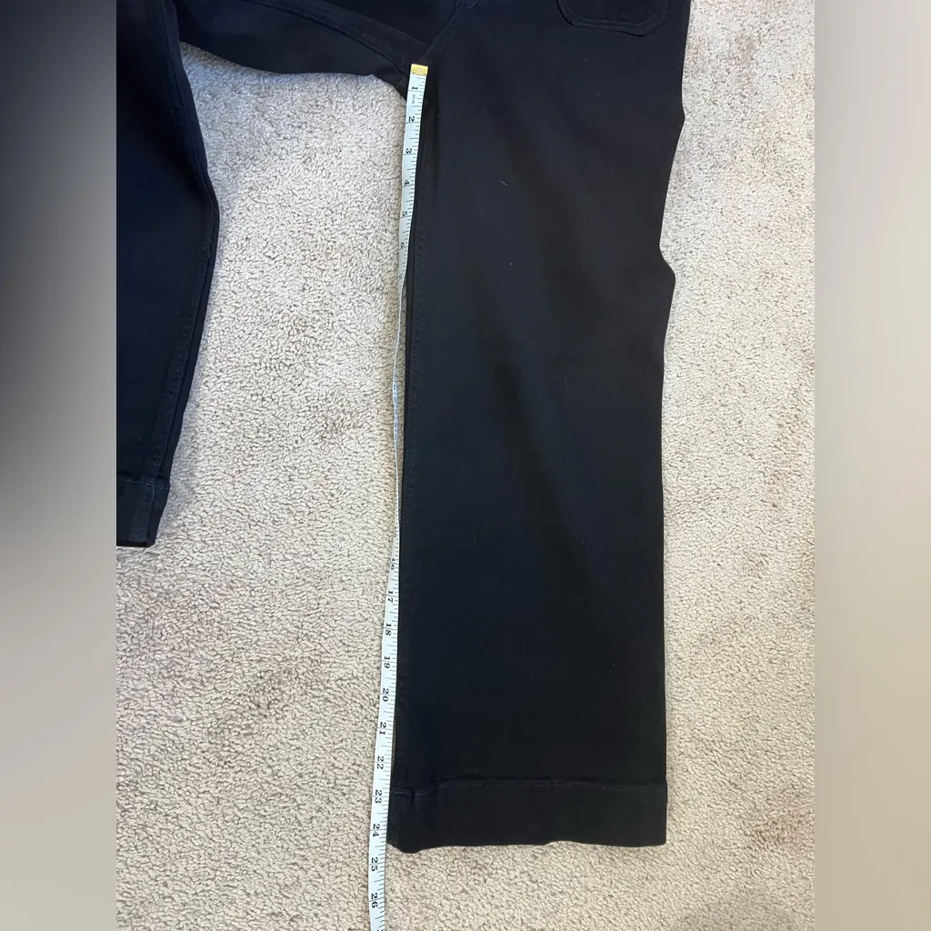 The Colette Crop High-Rise Wide-Leg Jeans by Maeve - Image 10