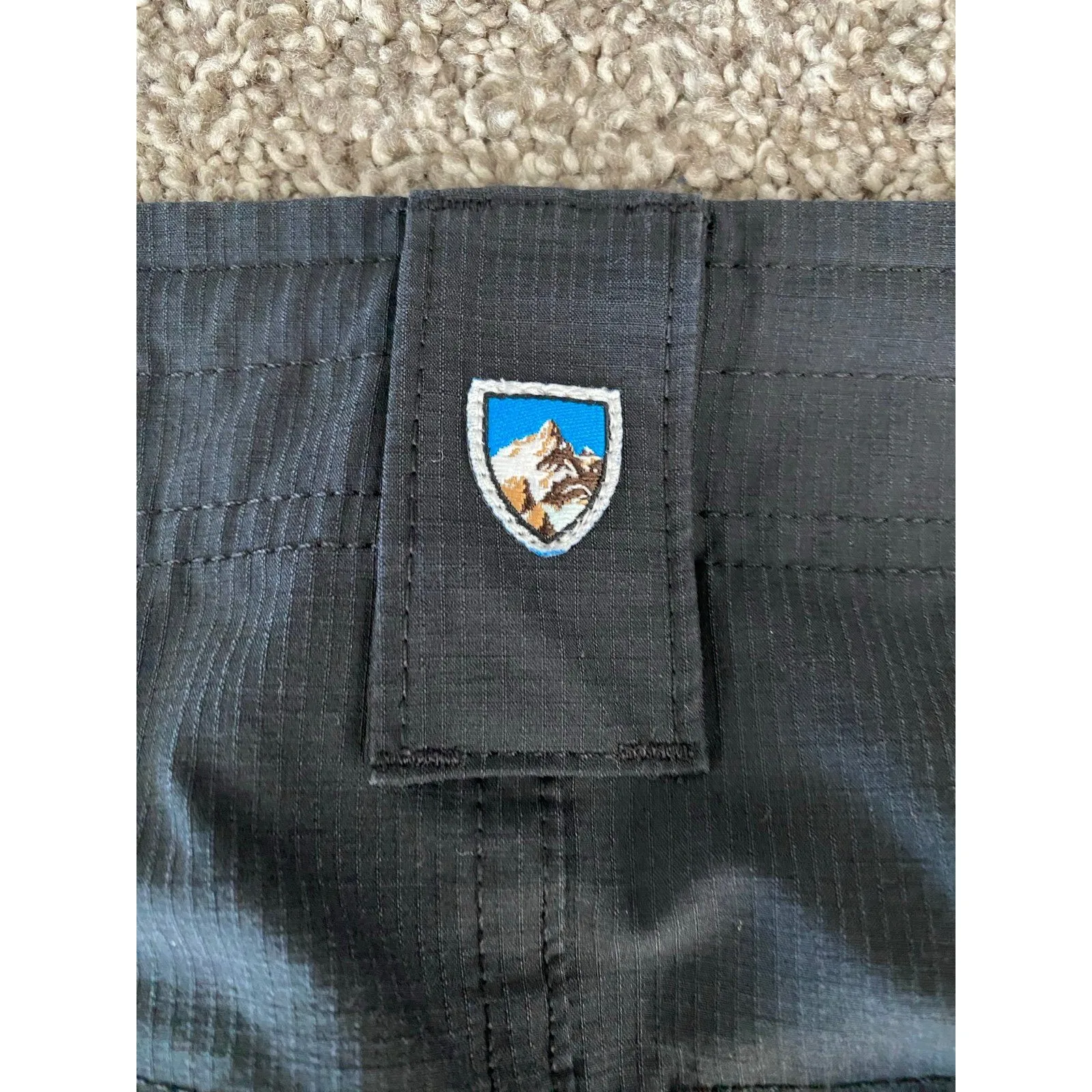 KÜHL Women’s Convertible Cargo Pants Size 6 Regular Black Hiking Outdoor - Image 9