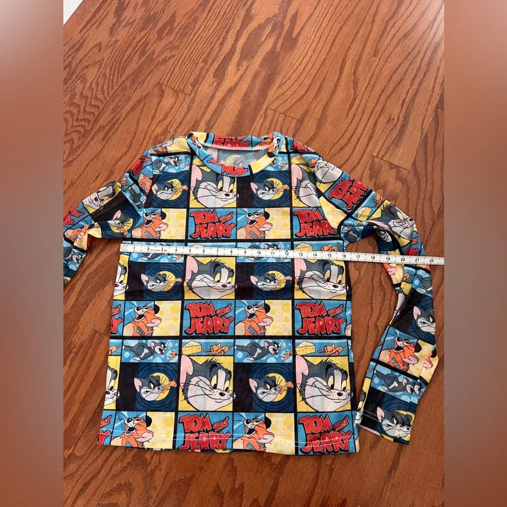 Animals print mesh tops Size M - Image 5