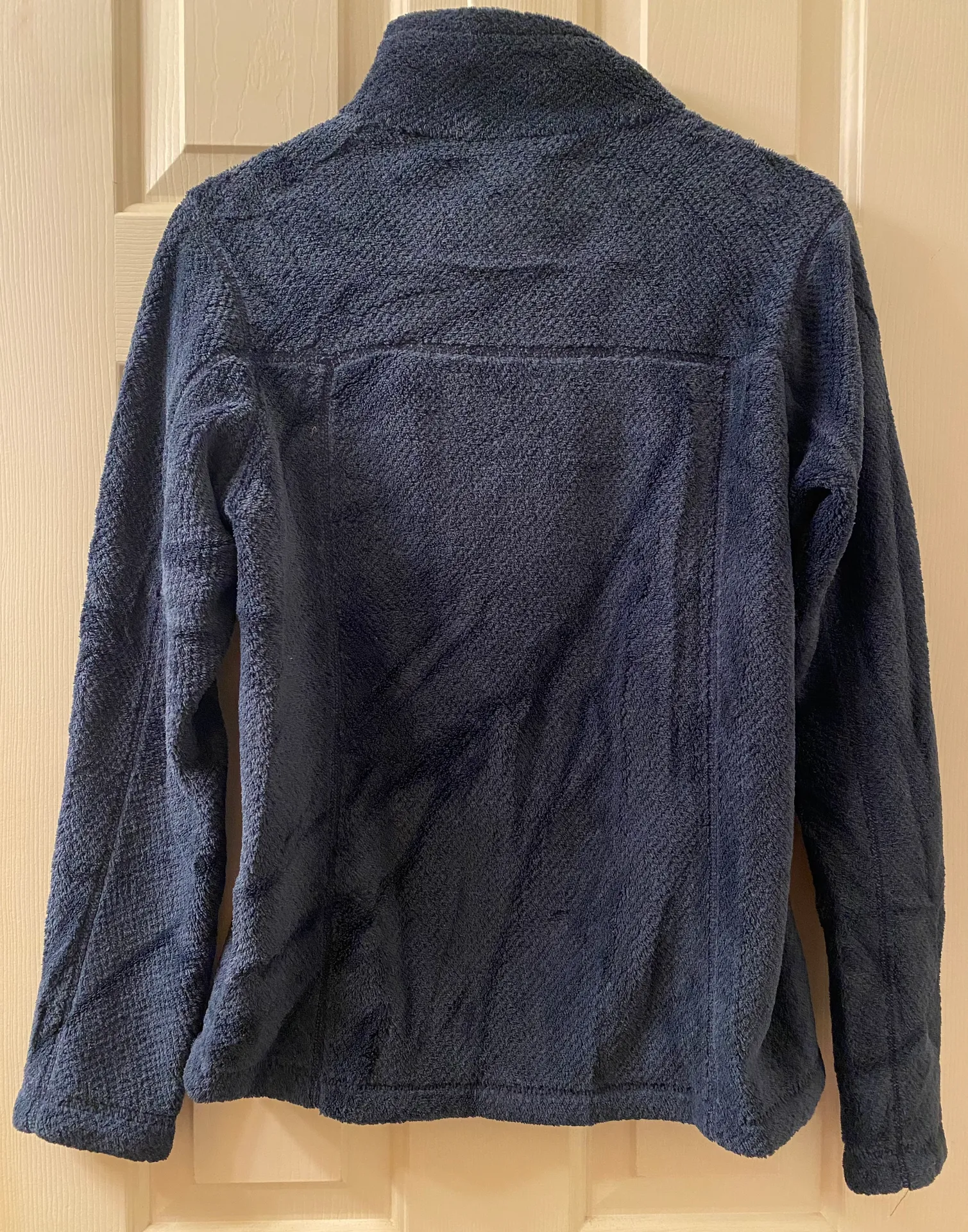 Re-Tool Snap-T Pullover Fleece Medium Jacket Stone Blue Classic Navy - Image 2