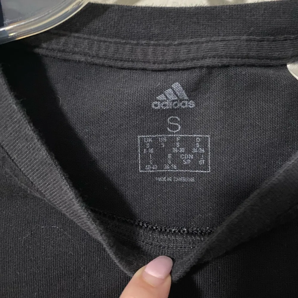 Womens Adidas Cropped Long Sleeve Tee - Image 2