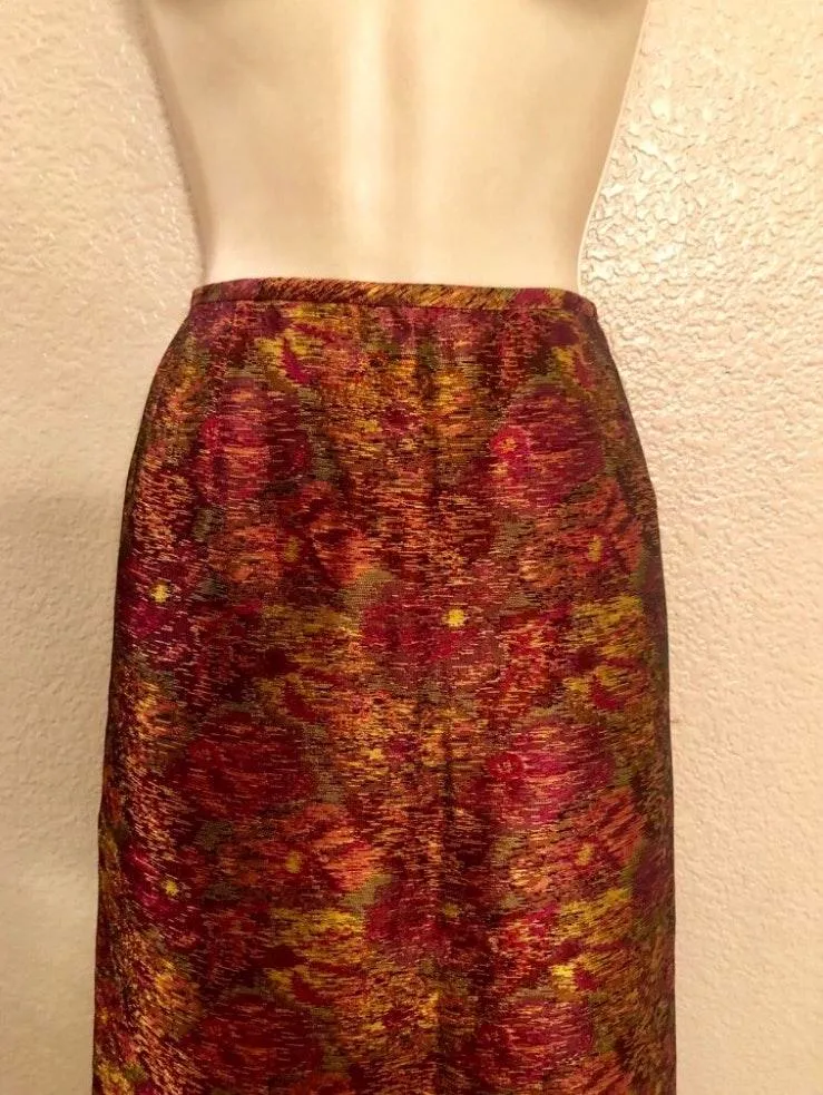 NWOT stunning vintage  pencil skirt. Sz 2 - Image 2