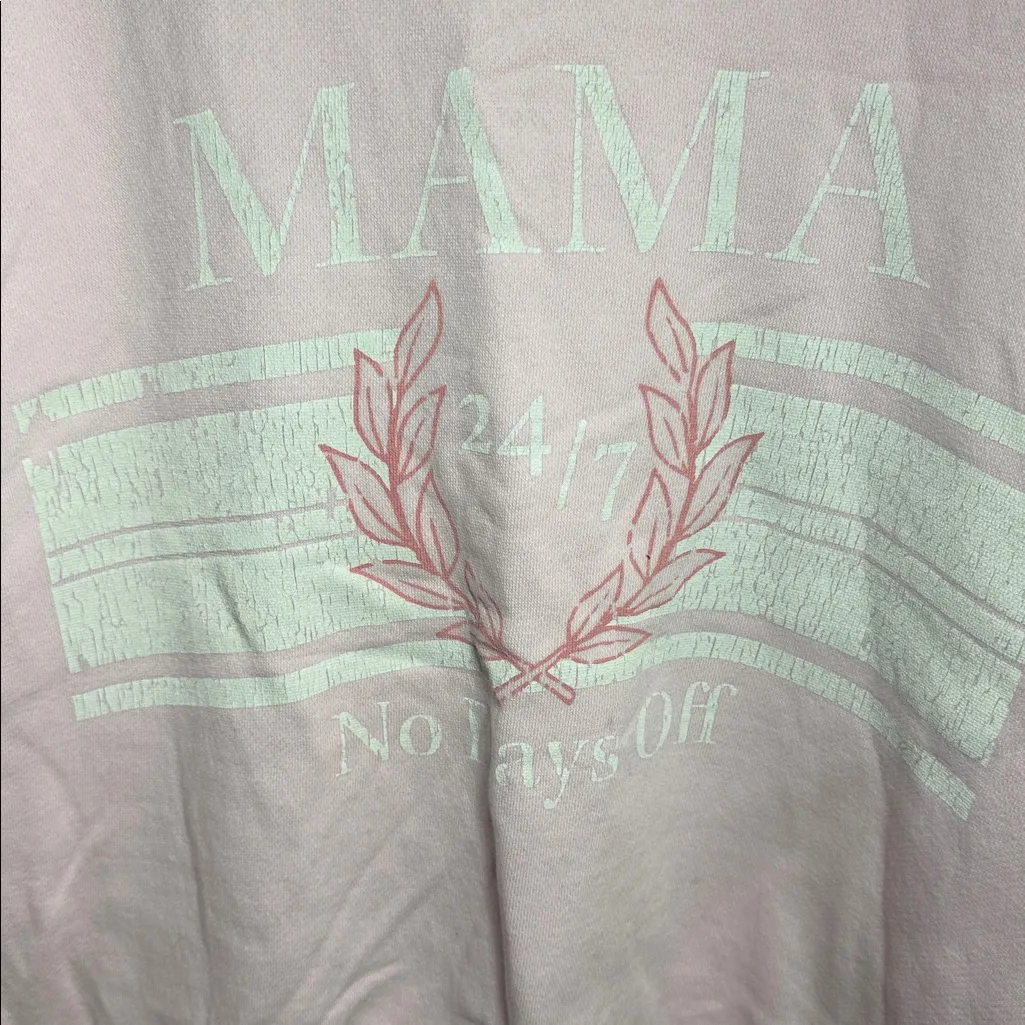 Show Me Your Mumu Pink 'MAMA' Stanley Sweatshirt - Image 2