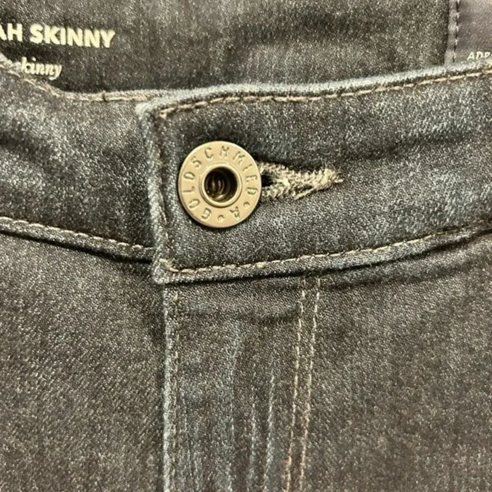 AG Adriano Goldschmied The Farrah Skinny High Rise Dark Wash Skinny‎ Jeans 28R - Image 3