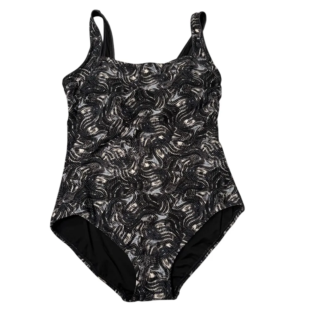 NWT, TYR Quake Durafast Elite Square Neck Controlfit One Piece Swimsuit, Sz 16 Blue - Image 6