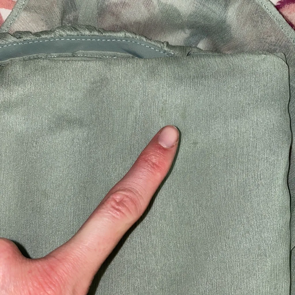 Dusty shale bridesmaid dress - Image 7