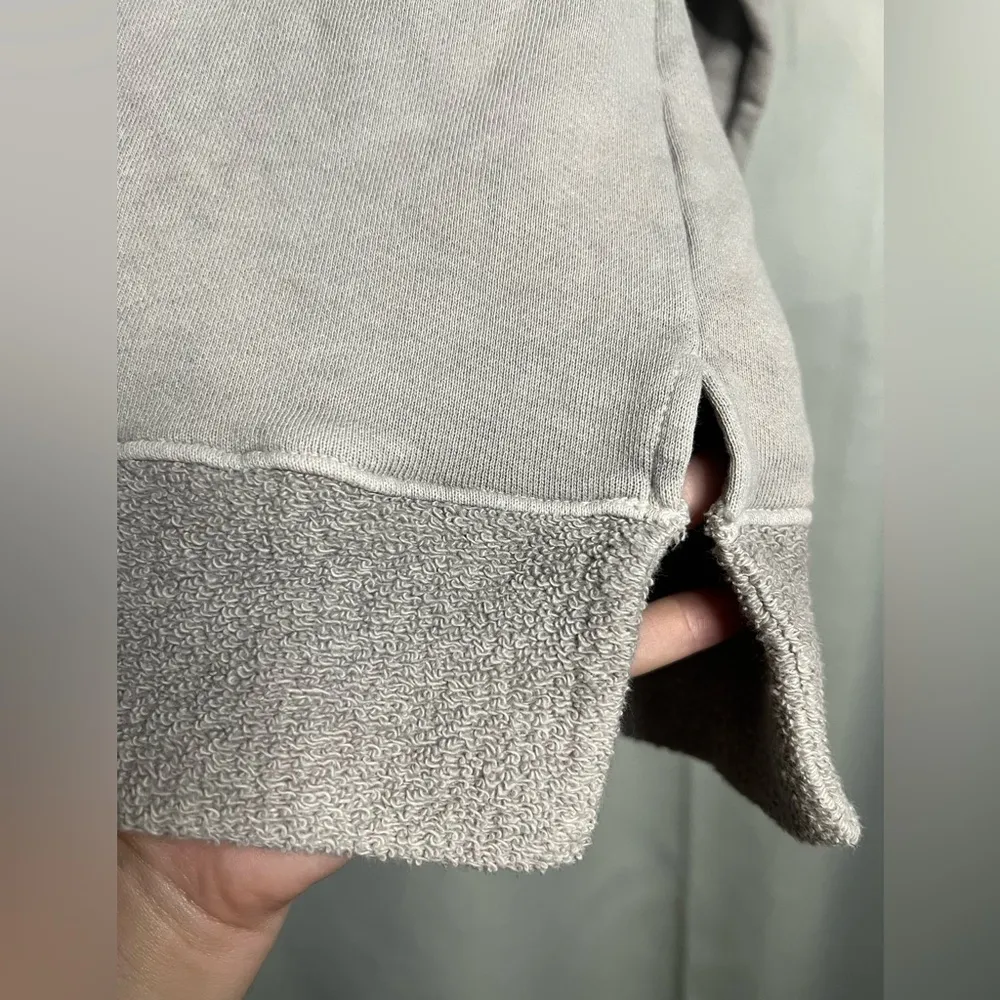 M. Rena Grey Ombré Oversized Pullover Sweater Small Gray - Image 6