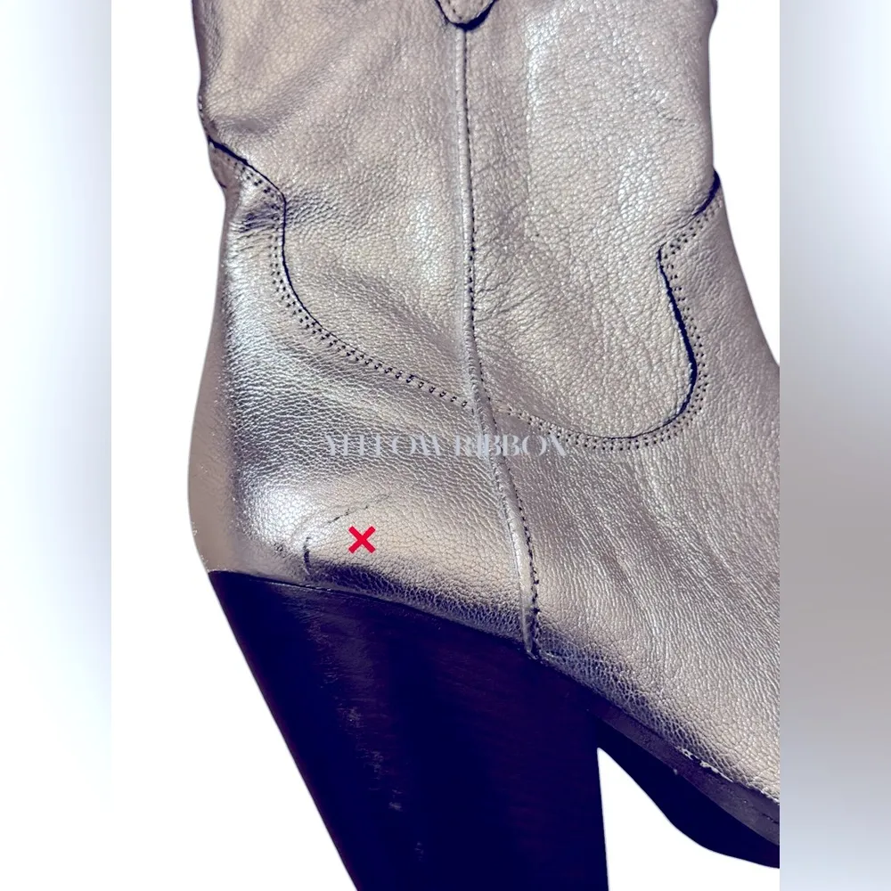 🆕 FREE PEOPLE | BRAYDEN WESTERN BOOT | PEWTER | SIZE: 8 - Image 14