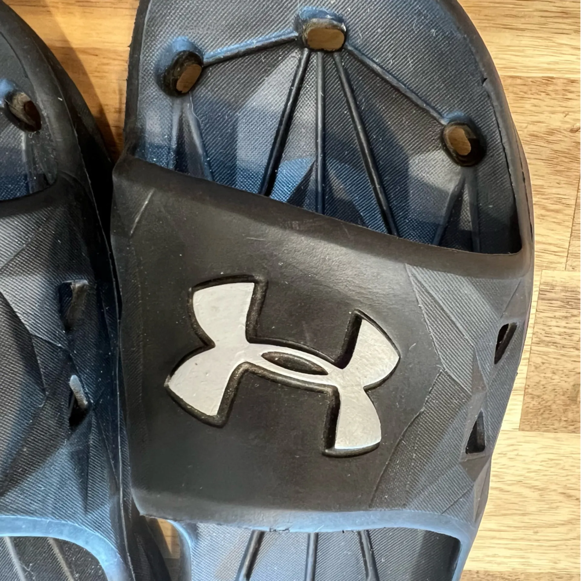 Under Armour Black Slide Sandals W8 / M7 - Image 5