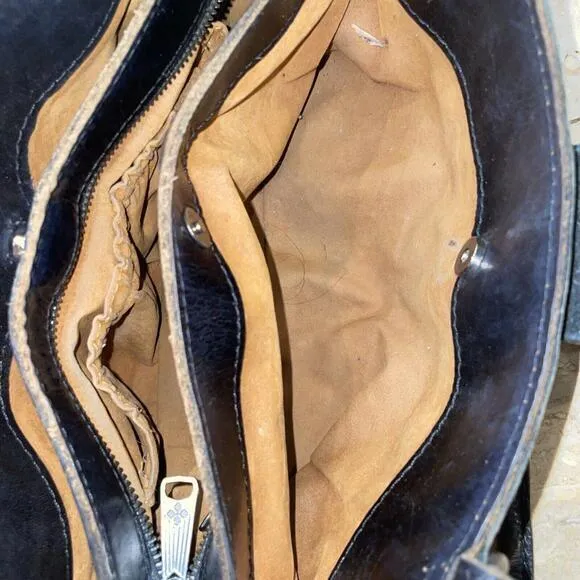 Patricia Nash Rienzo‎ glitter rose satchel purse bag - Image 7