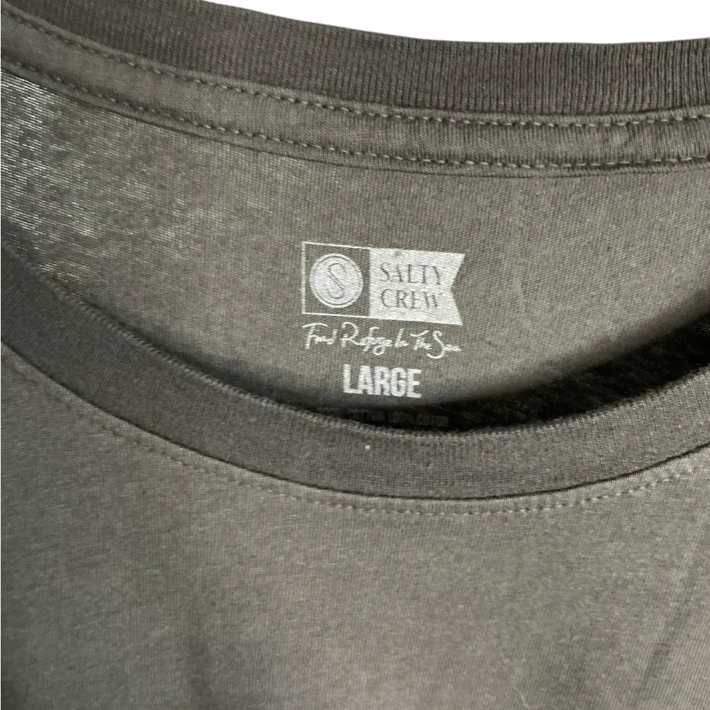 Salty Crew Women Charcoal Tee - Image 5