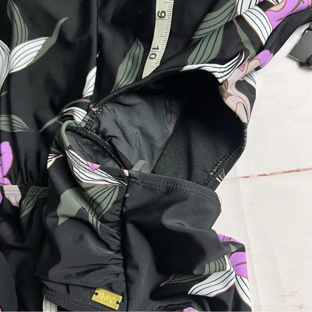 Jones New York Women's Floral Printed One-Piece Swimsuit Sz M - Image 12