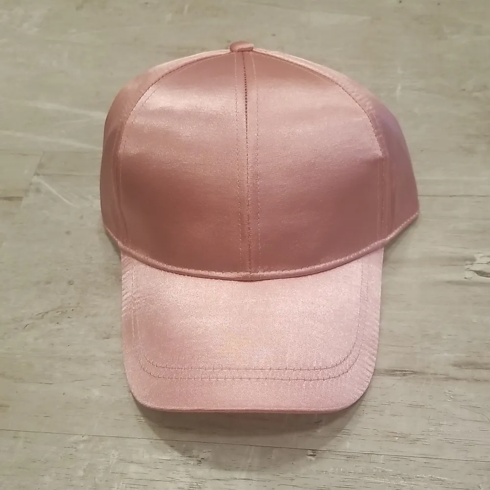 💕MICHAEL STARS💕 Satin Dreams Baseball Cap ~ Pink NWT - Image 5