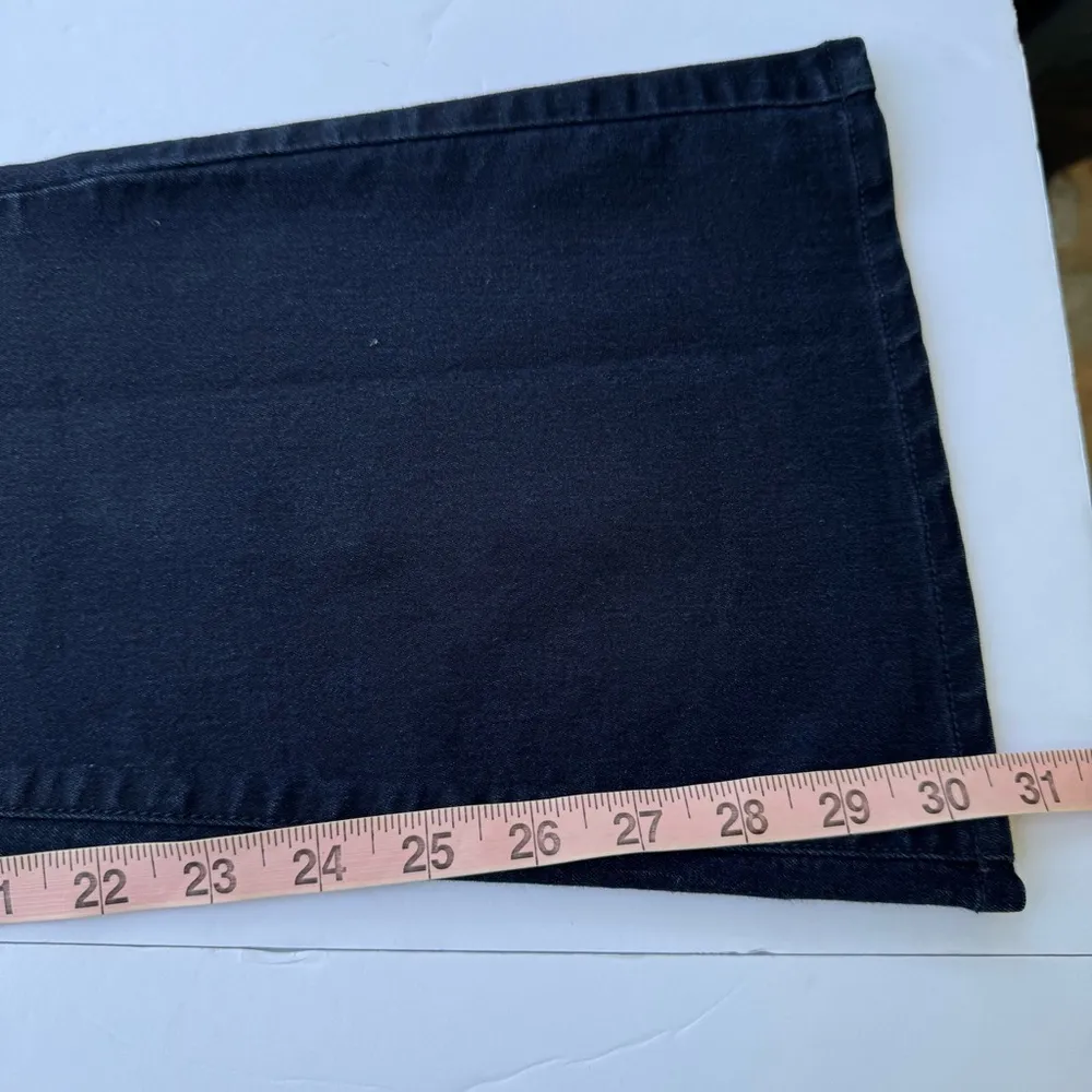 O2 Denim Women's Dark Blue  Flared Jeans 24 - Image 7