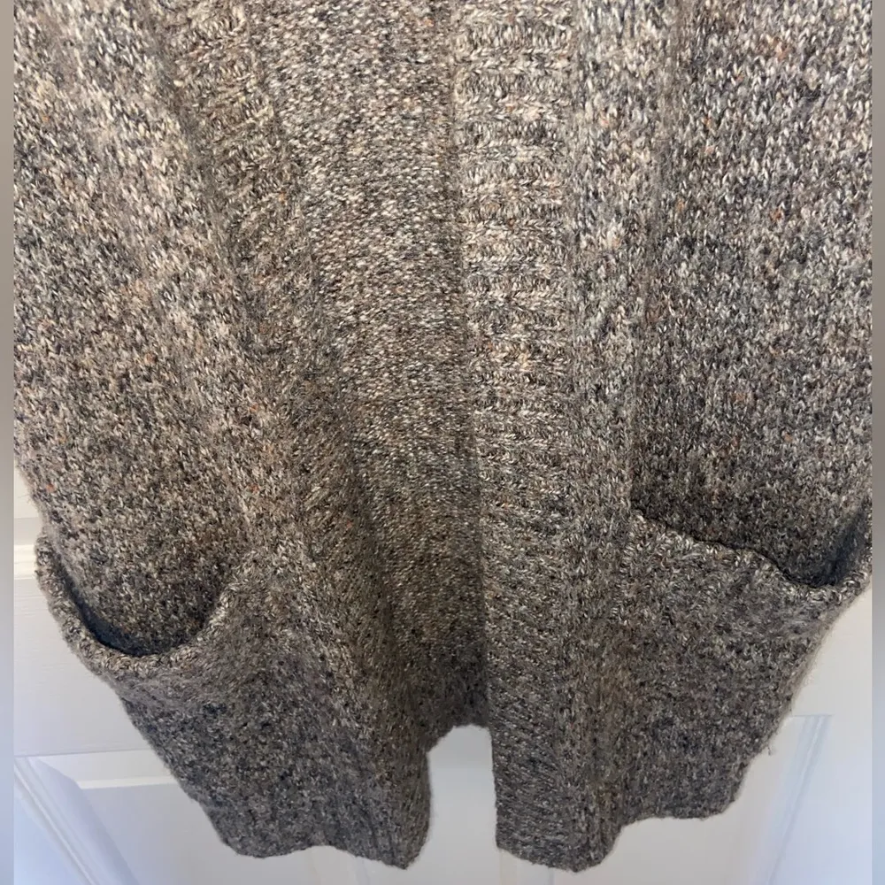 multi-brown knit cardigan - Image 3