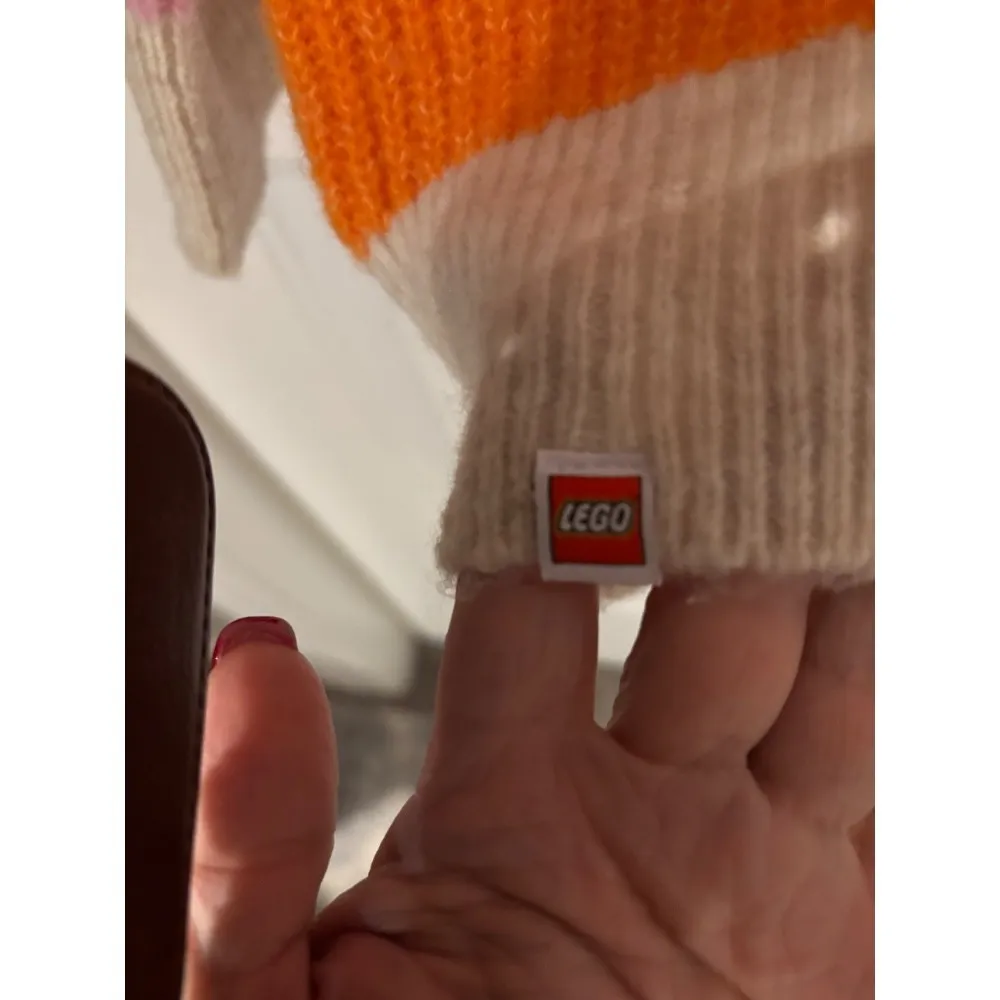 LEGO‎ x Target Color Block Knit Sweater Pullover Colorful Blocks XS - Image 2