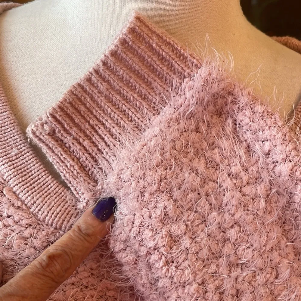 Made with Love sweet sweater Pink Size XL - Image 5