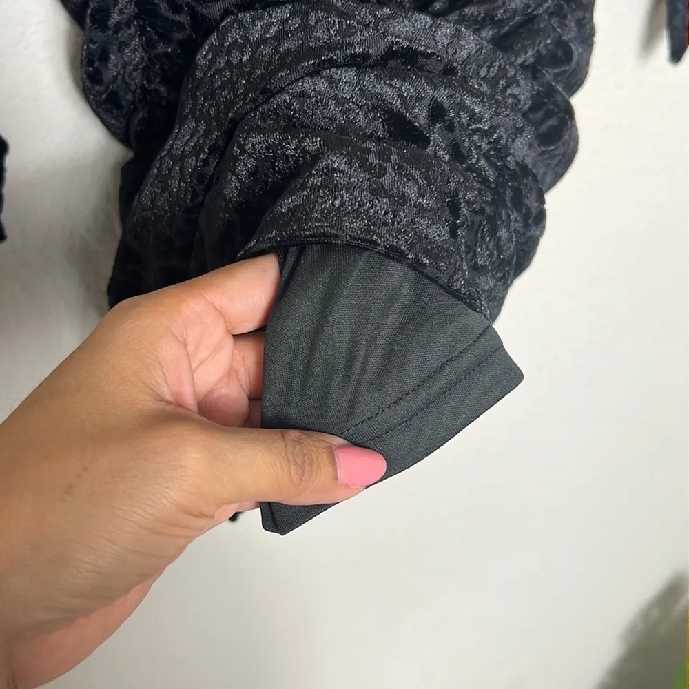 NWT LIKELY Leopard Black Mini Dress - Image 11