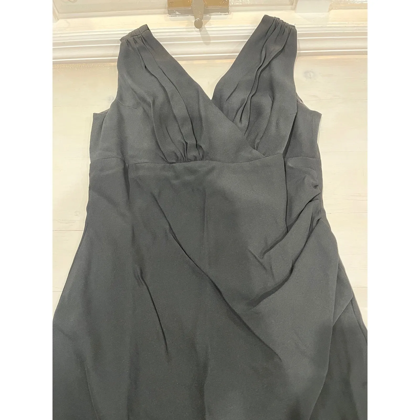 Nicole Miller Black‎ Maxi Dress Evening Gown Formal Party Sleeveless Women's - Image 4