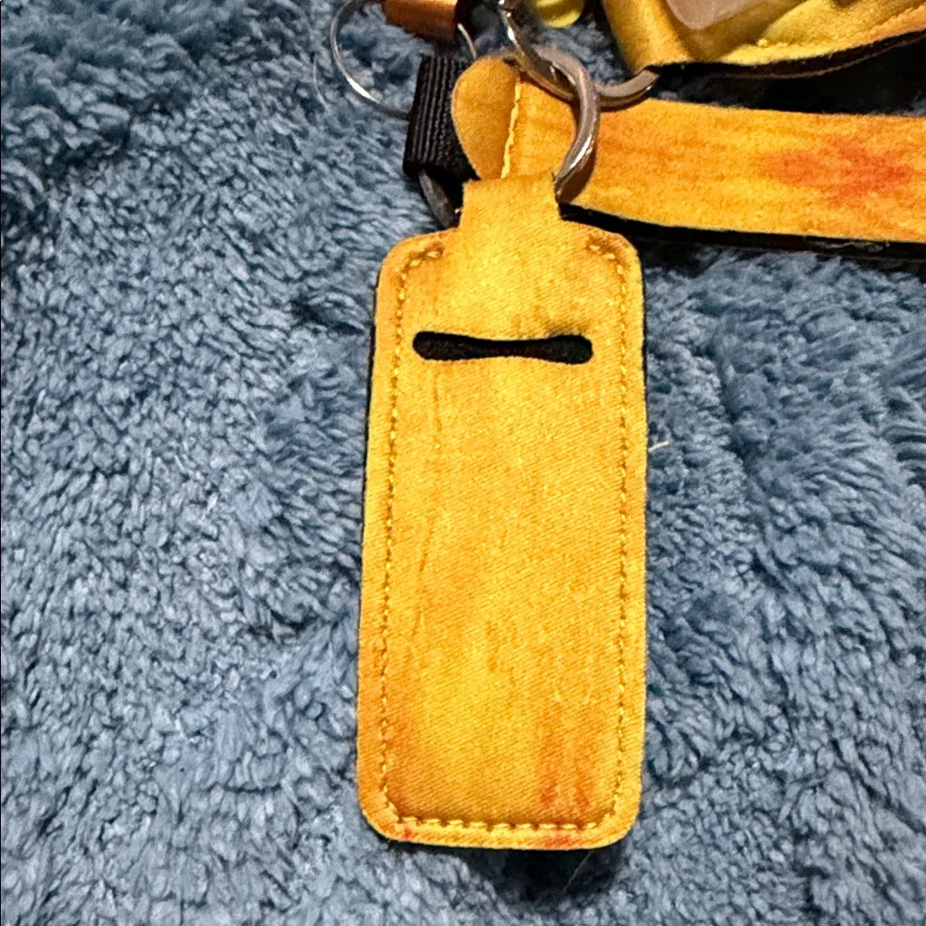 Yellow Care Bears Keychain Set & Accessories - Image 5