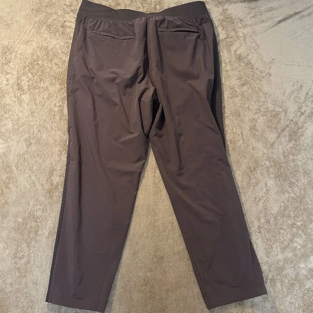Athleta Pants Womens Sz 16 Brooklyn Ankle Purple Stretch High Rise Plus Comfort - Image 3