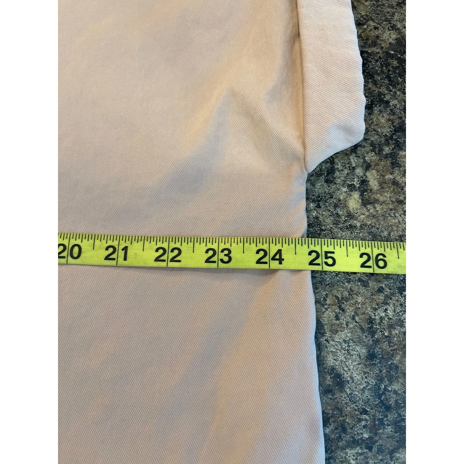 Klesis Size Small Pleated Back Boxy Tee Blush Pink - Image 8