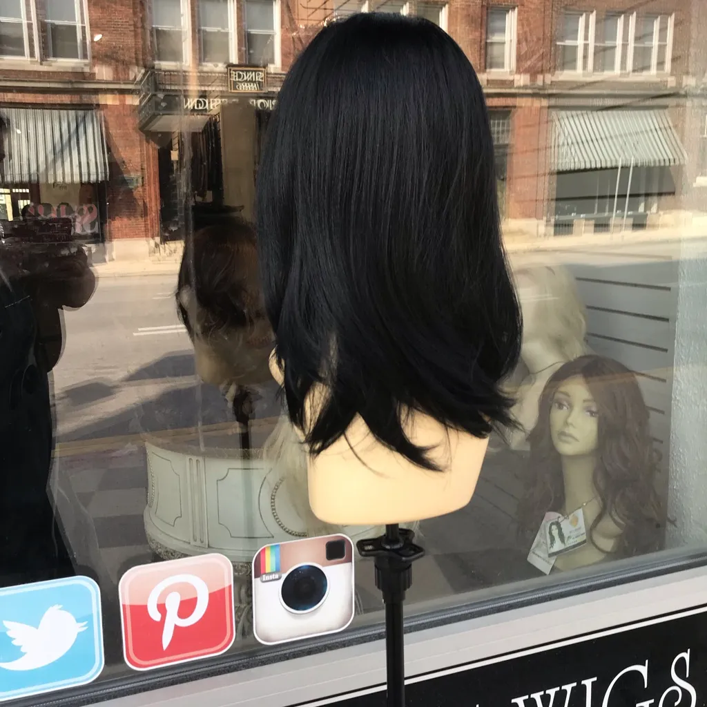 Black 13X6 Freepart Swisslace Wig Full Cap 2020 Size 14 - Image 6